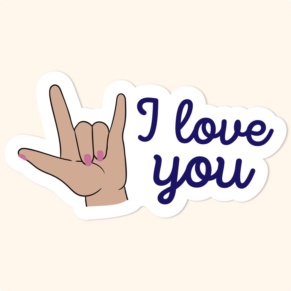 i really love you in sign language